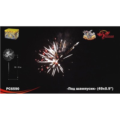Фейерверк РС6591 Под шампусик (0,8" х 49)