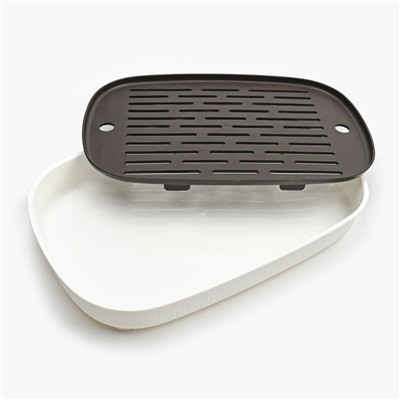 Чабань для чайной церемонии ДЖЕКИЧАЙ, 24.5×36.5×5 см, пластик, коричневый