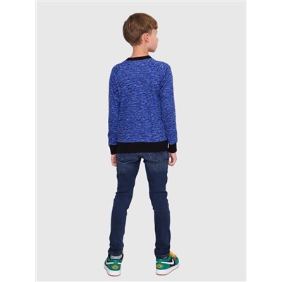 Лайт - лонгслив синий