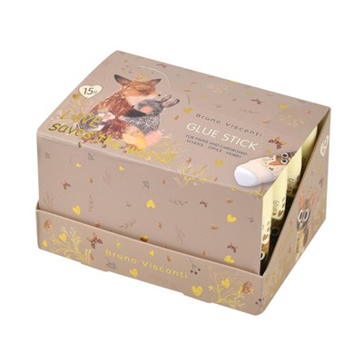 Клей-карандаш 15 гр PVP "LOVE ME" 40-0018 Bruno Visconti