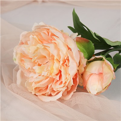 Цветок искусственный Пион 60 см / WSN-04 /уп 200/480/