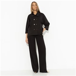 Жакет в полоску, Безупречные манеры (черный)