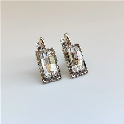 Серьги с кристаллами Swarovski