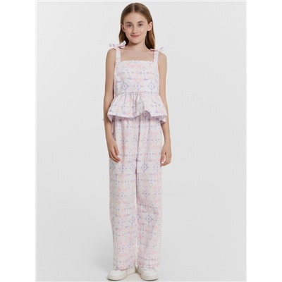 КОМПЛЕКТ ДЛЯ ДЕВОЧЕК (БЛУЗА, БРЮКИ) 397752