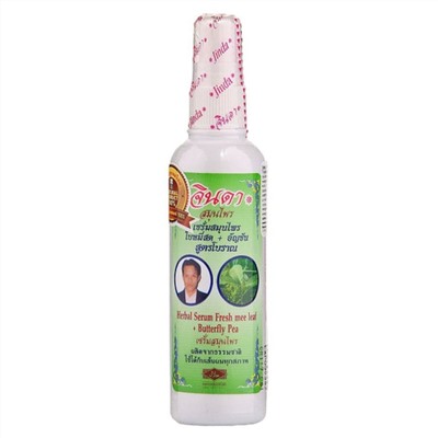 Jinda Herbs Растительная сыворотка для волос против выпадения / Serum Fresh Mee Leaf, 120 мл