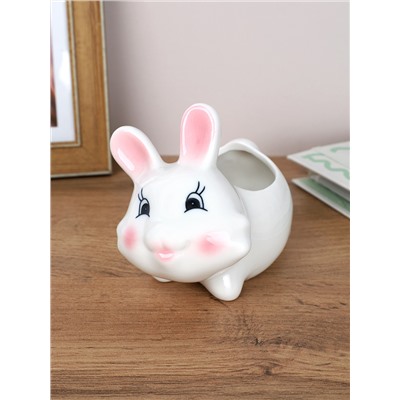 Кашпо Кролик 10,5х9 / XN019 /уп 72/