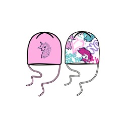 Шапка детская трикотажная для девочек, 2 шт в комплекте