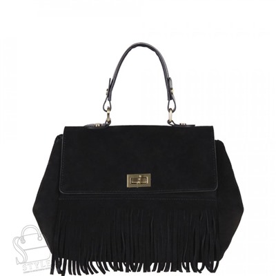 Сумка женская кожаная 889NNAA black Natale Navetta