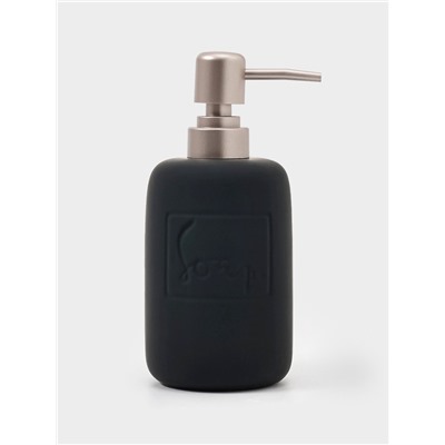 Дозатор для мыла SAVANNA Do it soft, 420 мл, чёрный