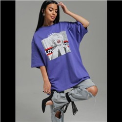 Футболка Амина (сиреневый Монро)