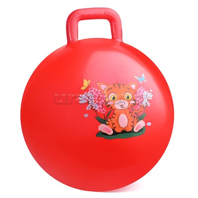 Мяч с ручкой 45см "Друзья"