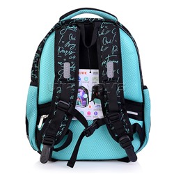 Рюкзак "Choice Lite. Paris Girl" школьный жесткий 38x29x17 см (17 л) вес 800 г, 1 отделение на молнии с разделителями для учебников, 1 отделение с органайзером, 2 боковых кармана сеткой на резинке
