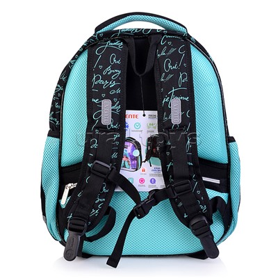 Рюкзак "Choice Lite. Paris Girl" школьный жесткий 38x29x17 см (17 л) вес 800 г, 1 отделение на молнии с разделителями для учебников, 1 отделение с органайзером, 2 боковых кармана сеткой на резинке