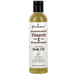 Cococare, масло с витамином Е для тела, 250 мл (8,5 жидк. унции)