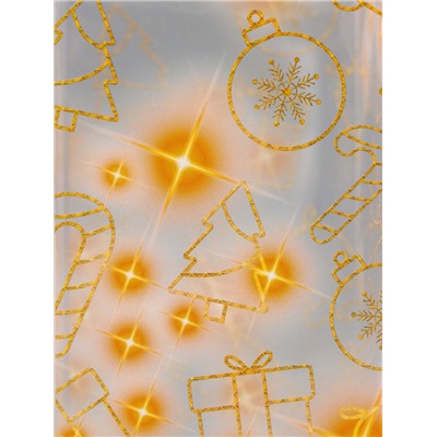 Коробка подарочная новогодняя складная ПВХ «Загадай желание» 12×7×7 см