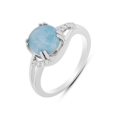 Кольцо, ларимар, Скромность