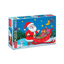 Пазлы MAXI 54 "Дед Мороз с подарками"