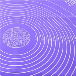 80339-70-70 Коврик для раскатки теста 70х70 силикон (х50)