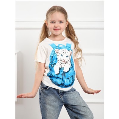 Фонзи - футболка молочный