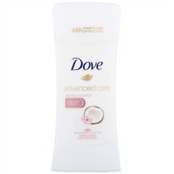 Dove, Дезодорант-антиперспирант Advanced Care, аромат «Кокос», 74 г