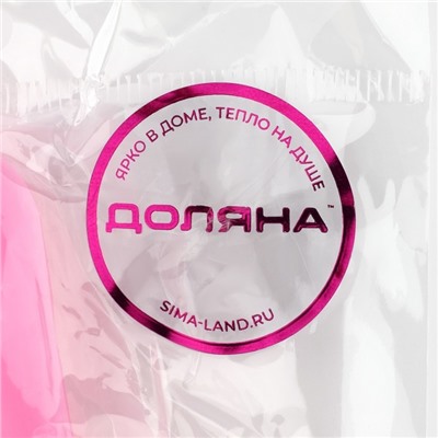 Молд Доляна «Лепнина», силикон, 14.3×4.7×0.9 см, розовый