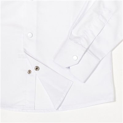 3LBD1+1d** Сорочка детская приталенная на кнопках BROSTEM