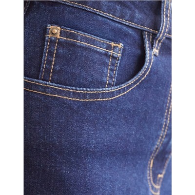 Джинсы клеши из мягкой эластичной джинсы средней плотности 12OZ