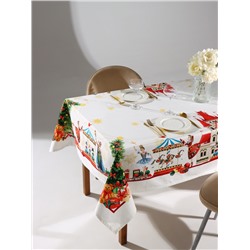 УЦЕНКА Скатерть Этель "Щелкунчик" 150х220 см, с ВГМО, 100% хл, саржа 190 г/м2