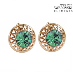 Серьги с кристаллами Swarovski