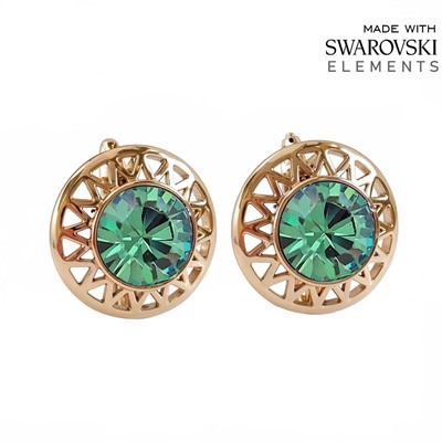 Серьги с кристаллами Swarovski