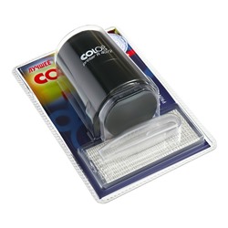 Печать автоматическая самонаборная COLOP Printer R=40/2-SET, диаметр 40 мм, 2 круга, касса А, чёрная
