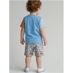 Шорты детские трикотажные для мальчиков, 2 шт в комплекте