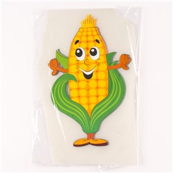 Термонаклейка «Кукуруза», набор 27.5×17 см 10 шт.