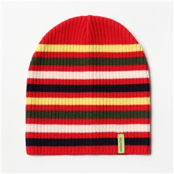 Шапка детская, красная, размер 54-56 (5-7 лет)