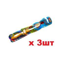 Vilsen Brush Зубная щетка детская Зайчик мягкая 3шт