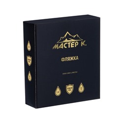 Фляжка Alcohol, нержавеющая сталь, круглая, 150 мл, 5 oz