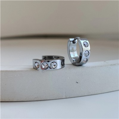 Серьги  Xuping из стали