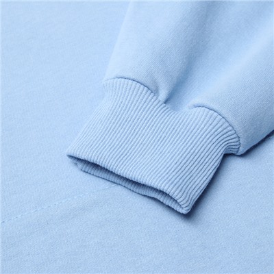 Толстовка женская с начёсом Tusi, голубая, размер 46