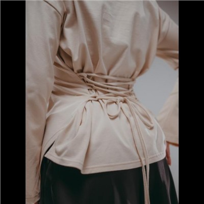 Лонгслив женский Бренда (Бежевый)