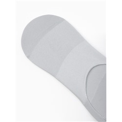 Носки-подследники спортивные с компрессией, размер 42-45, серые