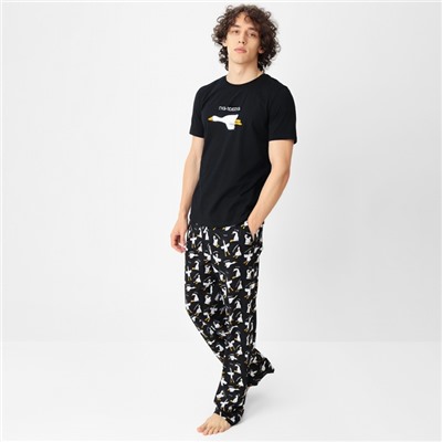 Пижама мужская (футболка, брюки) KAFTAN Gussi, размер 50