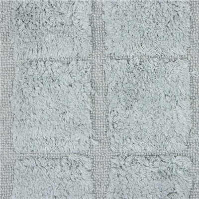 Коврик для ванной Этель Bricks, 50×80 см,1600 г/м², серый