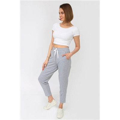 Брюки 22219 (Серый меланж)