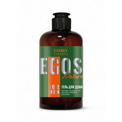 Гель для душа мужской EGOS for men Nature, 470 мл
