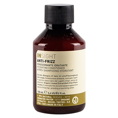 INSIGHT «ANTI-FRIZZ» Кондиционер для дисциплины непослушных и вьющихся волос 100 мл