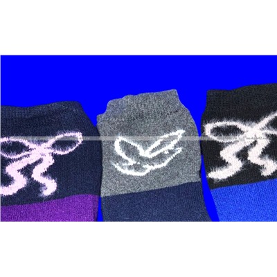 Термоноски подростковые внутри махра из шерсти арт. 1021