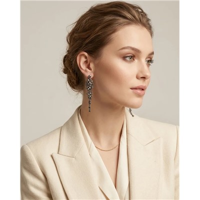 Серьги с чешскими кристаллами