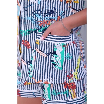 Пижама 11838 (Полоса)