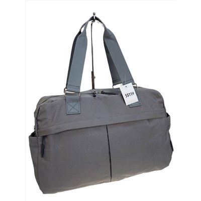 Дорожная сумка из текстиля, цвет серый