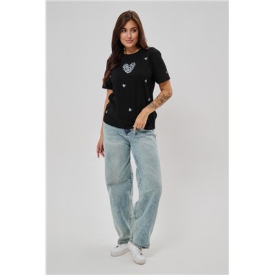 Футболка женская 88532 (Черный)